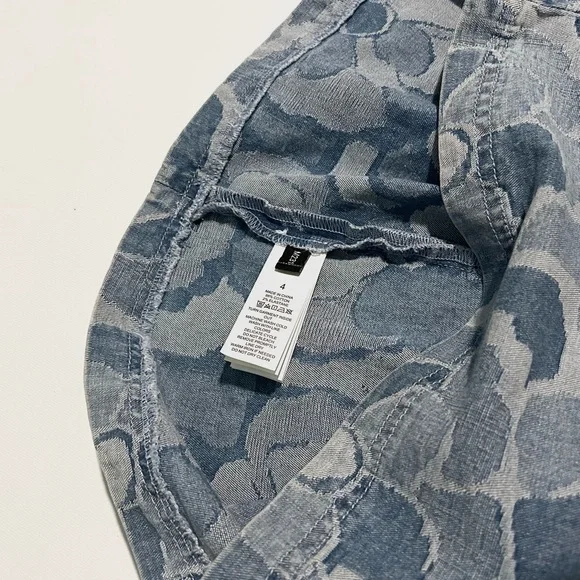 Kate Spade Abstract Peony Denim Dress - Picture 8 of 8